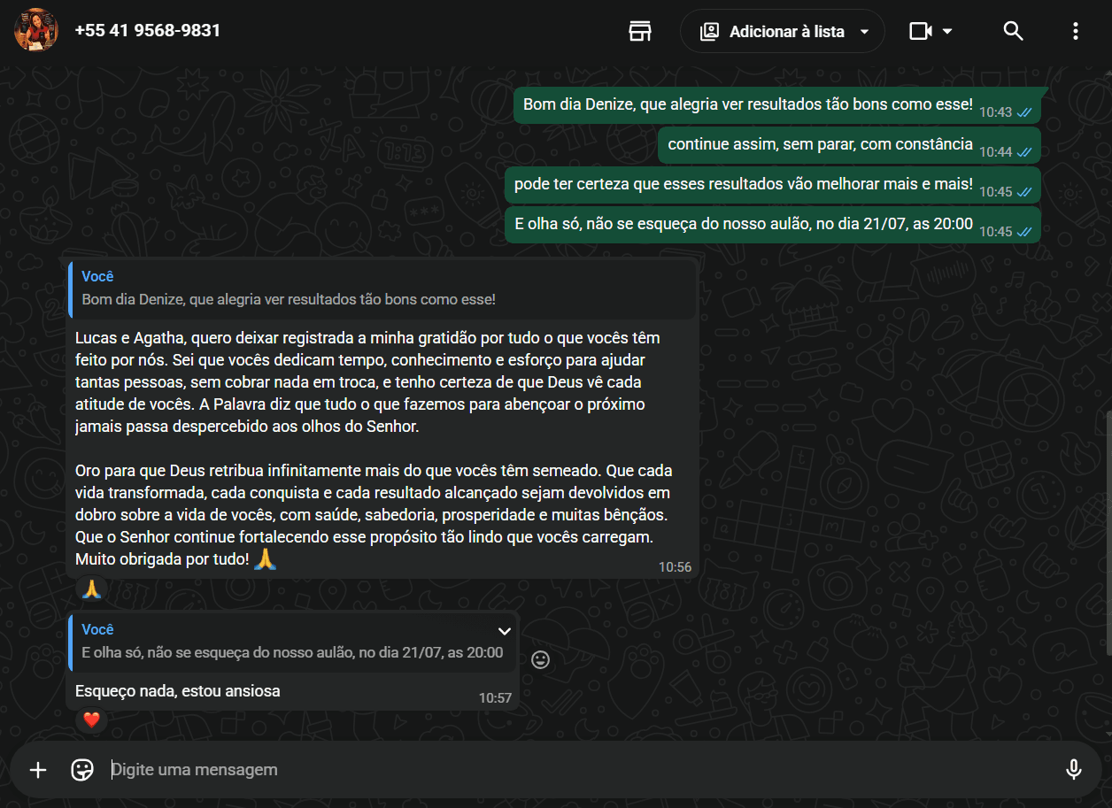 Depoimento da Denize
